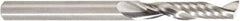 Amana Tool - 1/4" Cutting Diam x 1-1/4" Length of Cut, 1 Flute, Upcut Spiral Router Bit - Uncoated, Right Hand Cut, Solid Carbide, 3" OAL x 1/4" Shank Diam, 30° Helix Angle - Exact Tool & Supply