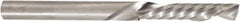 Amana Tool - 1/4" Cutting Diam x 1-1/4" Length of Cut, 1 Flute, Downcut Spiral Router Bit - Uncoated, Right Hand Cut, Solid Carbide, 3" OAL x 1/4" Shank Diam, 30° Helix Angle - Exact Tool & Supply
