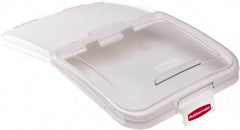 Rubbermaid - 29" Long x 17.2" Wide, Rectangular Polypropylene Lid - Use with FG360388 - Exact Tool & Supply