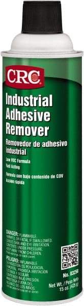 CRC - 19 oz Aerosol Can Adhesive Remover - VOC Content g/L 0, Removes Adhesives - Exact Tool & Supply