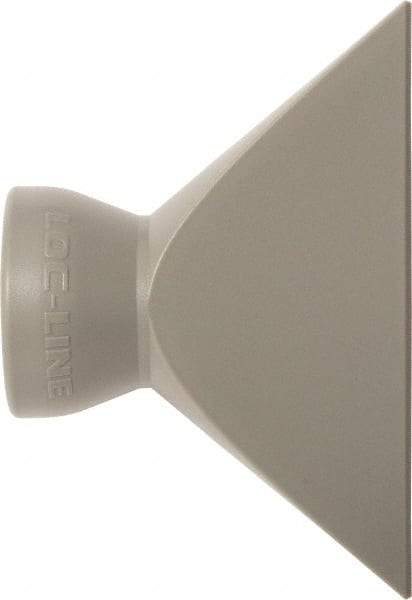 Loc-Line - 3/4" Hose Inside Diam x 3" Nozzle Diam, Coolant Hose Nozzle - Unthreaded, for Use with Loc-Line Modular Hose System, 20 Pieces - Exact Tool & Supply