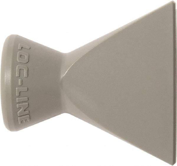 Loc-Line - 1/4" Hose Inside Diam x 1" Nozzle Diam, Coolant Hose Nozzle - Unthreaded, for Use with Loc-Line Modular Hose System, 20 Pieces - Exact Tool & Supply