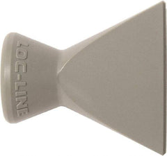 Loc-Line - 1/4" Hose Inside Diam x 1" Nozzle Diam, Coolant Hose Nozzle - Unthreaded, for Use with Loc-Line Modular Hose System, 20 Pieces - Exact Tool & Supply