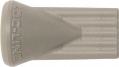 Loc-Line - 1/4" Hose Inside Diam, Coolant Hose Nozzle - Unthreaded, for Use with Loc-Line Modular Hose System, 20 Pieces - Exact Tool & Supply