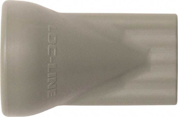 Loc-Line - 1/2" Hose Inside Diam x 1/8" Nozzle Diam, Coolant Hose Nozzle - Unthreaded, for Use with Loc-Line Modular Hose System, 20 Pieces - Exact Tool & Supply