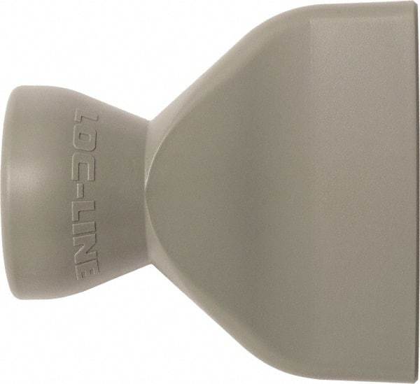 Loc-Line - 1/2" Hose Inside Diam x 1/8" Nozzle Diam, Coolant Hose Nozzle - Unthreaded, for Use with Loc-Line Modular Hose System, 20 Pieces - Exact Tool & Supply