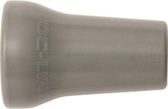 Loc-Line - 1/2" Hose Inside Diam x 1/2" Nozzle Diam, Coolant Hose Nozzle - Unthreaded, for Use with Loc-Line Modular Hose System, 50 Pieces - Exact Tool & Supply