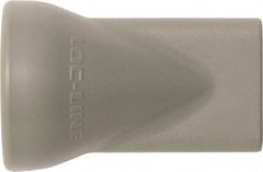 Loc-Line - 1/2" Hose Inside Diam x 1/8" Nozzle Diam, Coolant Hose Nozzle - Unthreaded, for Use with Loc-Line Modular Hose System, 20 Pieces - Exact Tool & Supply