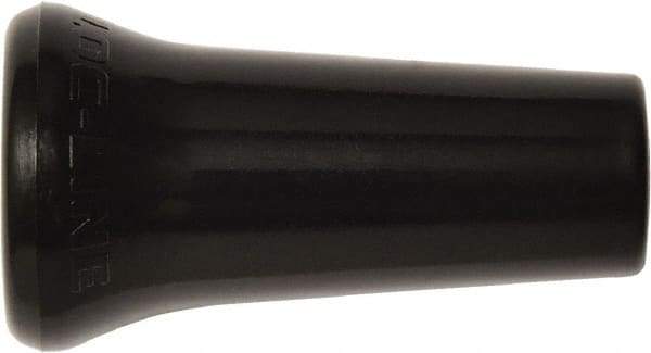 Loc-Line - 1/4" Hose Inside Diam x 1/4" Nozzle Diam, Coolant Hose Nozzle - Unthreaded, for Use with Loc-Line Modular Hose System, 50 Pieces - Exact Tool & Supply