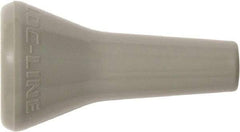 Loc-Line - 1/4" Hose Inside Diam x 1/8" Nozzle Diam, Coolant Hose Nozzle - Unthreaded, for Use with Loc-Line Modular Hose System, 50 Pieces - Exact Tool & Supply
