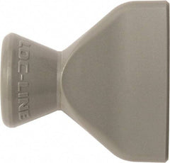 Loc-Line - 1/4" Hose Inside Diam, Coolant Hose Nozzle - Unthreaded, for Use with Loc-Line Modular Hose System, 20 Pieces - Exact Tool & Supply