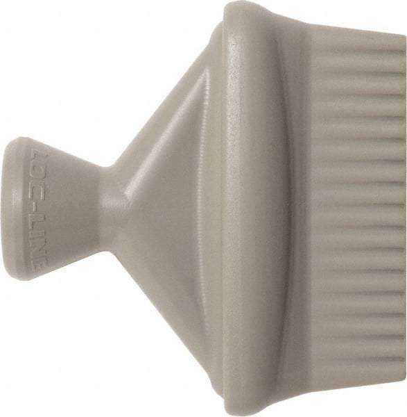 Loc-Line - 1/4" Hose Inside Diam, Coolant Hose Nozzle - Unthreaded, for Use with Loc-Line Modular Hose System, 20 Pieces - Exact Tool & Supply