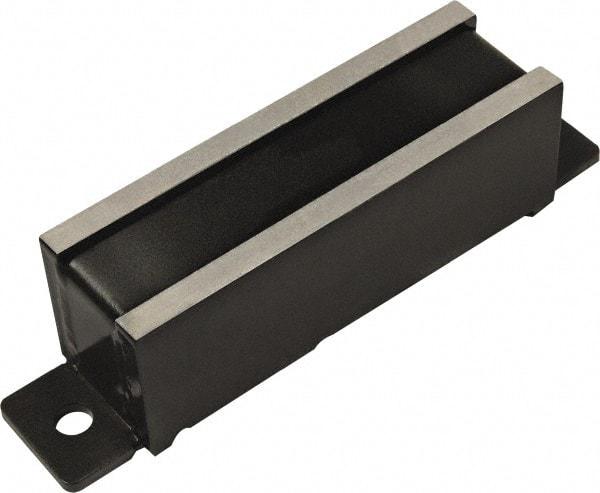 Mag-Mate - 240 Max Pull Force Lb, 5-1/4" Long x 1-1/4" Wide x 1-3/8" Thick, End Mount, Ceramic Fixture Magnet - 480°F Max Operating Temp, Grade 8 Ceramic, Steel Housing - Exact Tool & Supply