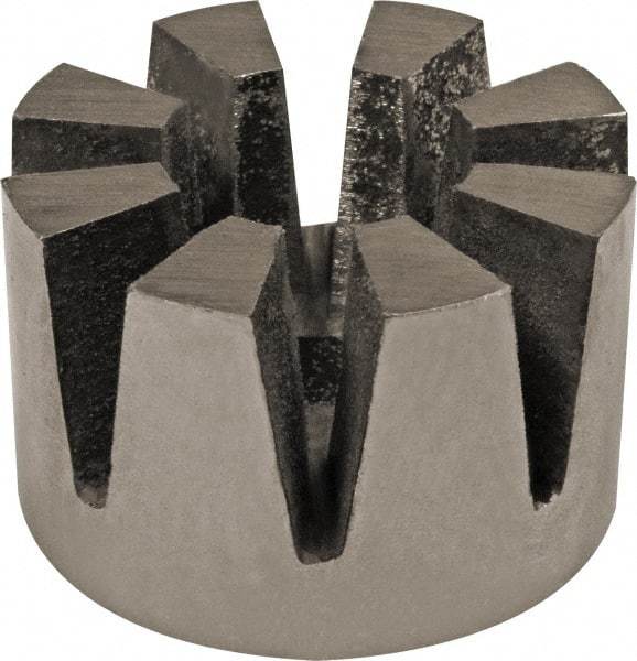 Mag-Mate - 2" OD x 1-1/4" High, 8 Pole Alnico Rotor Magnet - 1/2" Hole Diam, 140 Lb Max Holding Capacity, 800°F Max Operating Temp - Exact Tool & Supply
