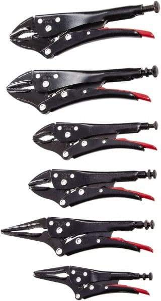 Proto - 6 Piece Locking Plier Set - Exact Tool & Supply