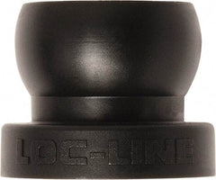 Loc-Line - 1/2" Hose Inside Diam, Coolant Hose Fixed Mount - for Use with Loc-Line Modular Hose System, 20 Pieces - Exact Tool & Supply