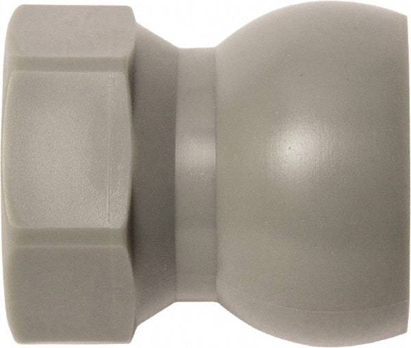 Loc-Line - 20 Piece, 1/2" Hose ID, Female to Male Coolant Hose SAE Flare Nut Adapter - 3/8" Pipe Thread, For Loc-Line Modular Hose Systems - Exact Tool & Supply