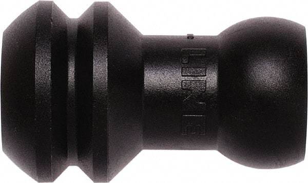 Loc-Line - 20 Piece, 1/4" Hose ID, Male to Male Coolant Hose Lathe Adapter - Unthreaded, For Loc-Line Modular Hose Systems - Exact Tool & Supply