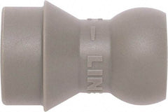 Loc-Line - 20 Piece, 1/4" Hose ID, Male to Male Coolant Hose Lathe Adapter - Unthreaded, For Loc-Line Modular Hose Systems - Exact Tool & Supply