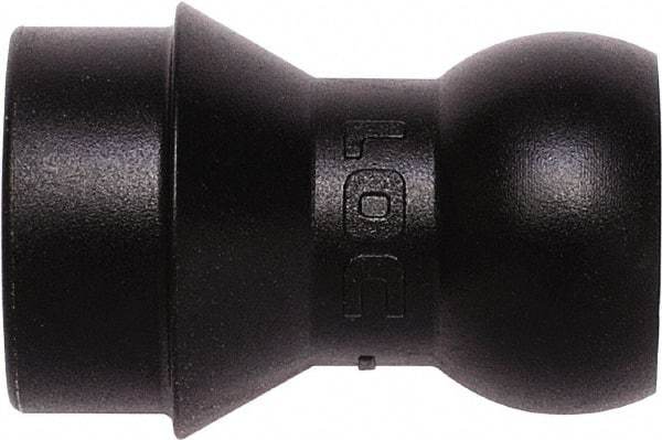 Loc-Line - 20 Piece, 1/4" Hose ID, Male to Male Coolant Hose Lathe Adapter - Unthreaded, For Loc-Line Modular Hose Systems - Exact Tool & Supply