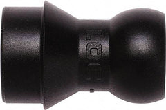 Loc-Line - 20 Piece, 1/4" Hose ID, Male to Male Coolant Hose Lathe Adapter - Unthreaded, For Loc-Line Modular Hose Systems - Exact Tool & Supply