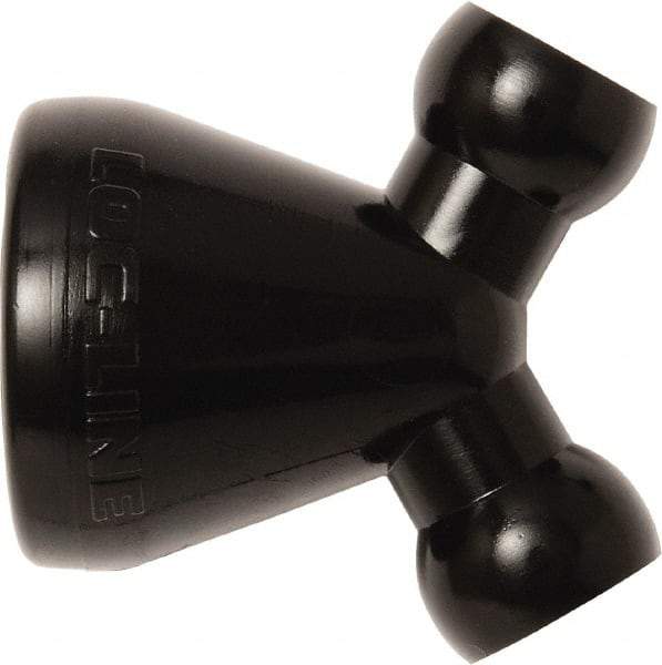 Loc-Line - 1/4" Hose Inside Diam, Coolant Hose Y-Reducer - For Use with Loc-Line Modular Hose System, 20 Pieces - Exact Tool & Supply