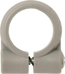 Loc-Line - Unthreaded, 1/4" Hose Inside Diam, Coolant Hose Element Clamp - For Use with 1/4" Loc-Line Modular Hose System, 20 Pieces - Exact Tool & Supply