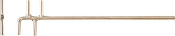 Ampco - 1 Piece Valve Wheel Hook - 1-9/16, 1-3/16 Inch Capacity - Exact Tool & Supply