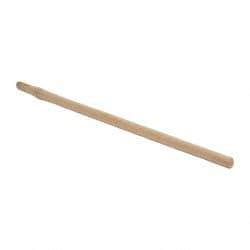 Made in USA - 36" Long Replacement Handle for Sledge Hammers - 1-1/4" Eye Length x 1" Eye Width, Hickory, 6 to 16 Lb Capacity, Material Grade Type A - Exact Tool & Supply