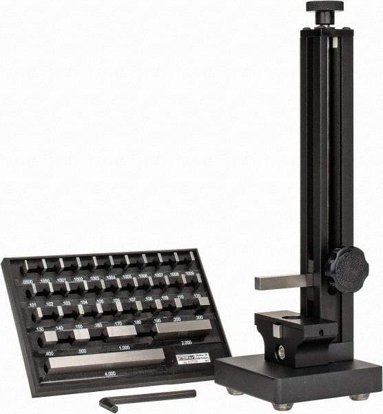 Fowler - 0 to 6" Bore Gage Block Kit Calibration Master - Vertical, Accurate to 0.0001" - Exact Tool & Supply