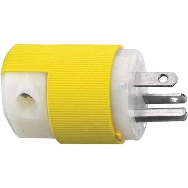 Hubbell Wiring Device-Kellems - Straight Blade Plugs & Connectors Connector Type: Plug Grade: Industrial - Exact Tool & Supply