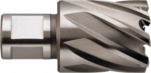 Fein - 7/8" Diam x 1" Deep High Speed Steel Annular Cutter - Exact Tool & Supply