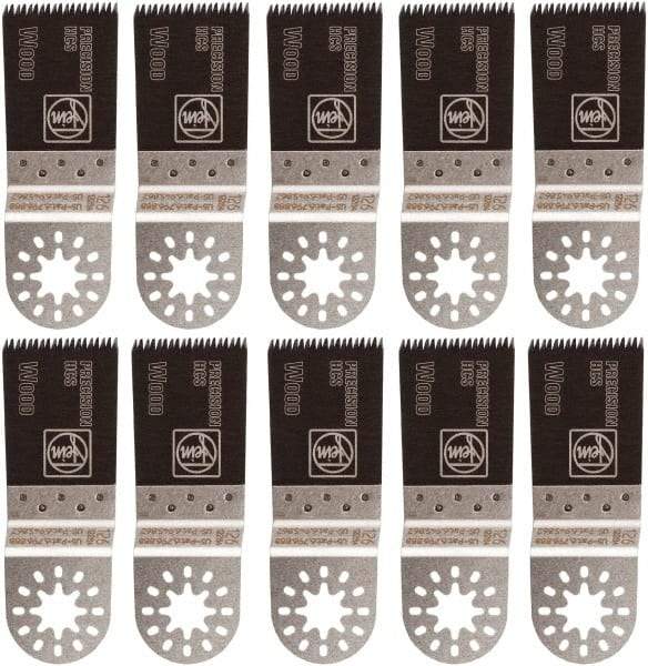 Fein - Rotary & Multi-Tool Multi-Use Saw Blade - 1-3/8" Precision E-Cut Blade, For Fein Multimaster, Wood, Drywall, Plastic Saw Blade - Exact Tool & Supply