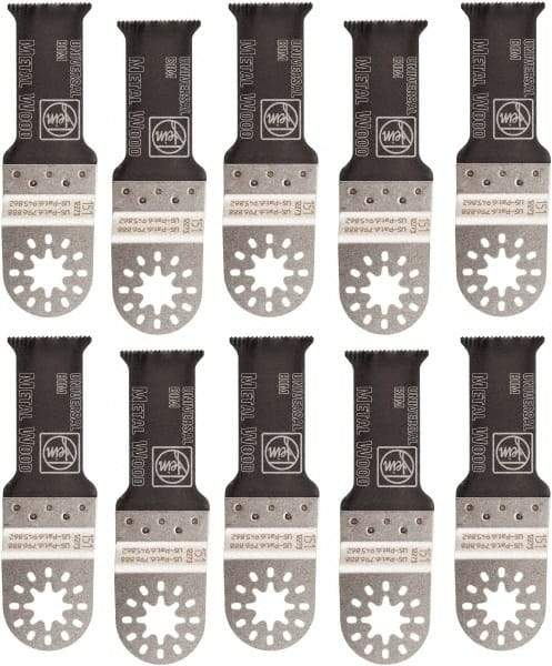 Fein - Rotary & Multi-Tool Multi-Use Saw Blade - 1-1/8" Universal E-Cut Blade, For Fein Multimaster, Wood, Drywall, Plastic Saw Blade - Exact Tool & Supply