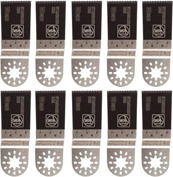 Fein - Rotary & Multi-Tool Multi-Use Saw Blade - 1-3/8" Standard E-Cut Blade, For Fein Multimaster, Wood, Drywall, Plastic Saw Blade - Exact Tool & Supply