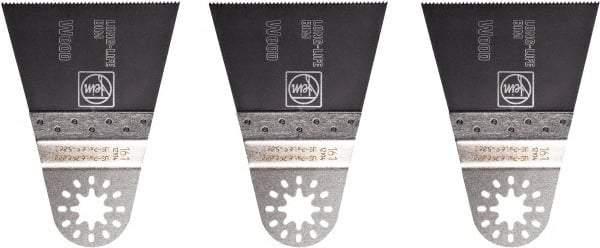 Fein - Rotary & Multi-Tool Multi-Use Saw Blade - 2-9/16" Long Life E-Cut Blade, For Fein Multimaster, Wood, Drywall, Plastic Saw Blade - Exact Tool & Supply