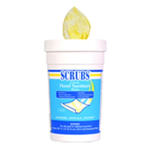 120 Wipes Per Canister - Lemon Scented Hand Sanitizer - Exact Tool & Supply