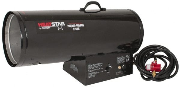 Heatstar - 250,000 to 400,000 BTU Rating, Propane Forced Air Heater with Thermostat - Exact Tool & Supply