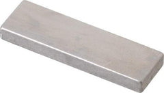 Mitutoyo - 0.125" Rectangular Steel Gage Block - Accuracy Grade AS-1, Includes Certificate of Inspection - Exact Tool & Supply