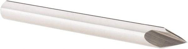 Value Collection - 1/4" Shank Diam, 2-1/2" OAL, 1/4" Cut Diam, Engraving Cutter - 0.212" LOC, Uncoated - Exact Tool & Supply