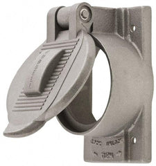 Hubbell Wiring Device-Kellems - Electrical Outlet Box Aluminum Weatherproof Cover - Exact Tool & Supply