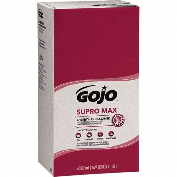 GOJO - 5 L Dispenser Refill Liquid Hand Cleaner - Beige, Cherry Scent - Exact Tool & Supply