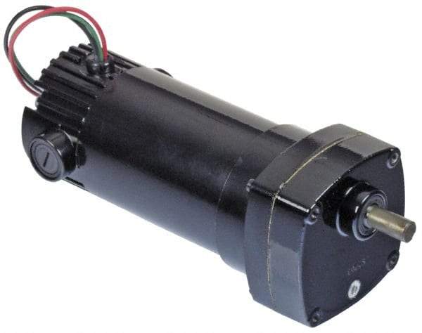 Bison Gear - 90 VDC, 19 RPM, 95.5:1 Gear Ratio, Parallel Gearmotor - 150 Torque, 1/20 hp, TENV Enclosure - Exact Tool & Supply
