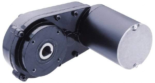 Bison Gear - 115 VAC, 4.1 RPM, 402.2:1 Gear Ratio, Parallel Offset Gearmotor - 34 Frame, 676 Torque, 1/20 hp, TENV Enclosure - Exact Tool & Supply