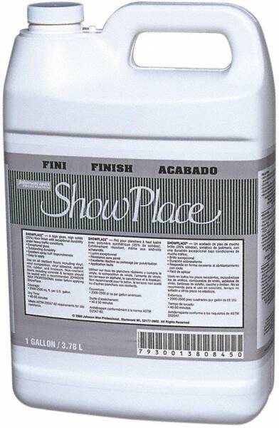 Ability One - Floor Cleaners, Strippers & Sealers; Type: Finisher ; Container Size (Gal.): 1 ; Material Application: Floors - Exact Tool & Supply