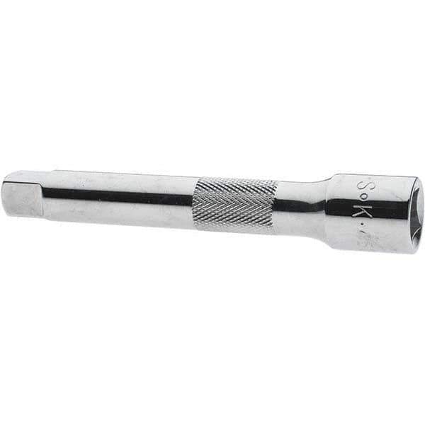 SK - 3/8" Drive Standard Socket Extension - 4" OAL - Exact Tool & Supply