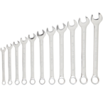 STANLEY® 11 Piece Full Polish Metric Combination Wrench Set – 12 Point - Exact Tool & Supply