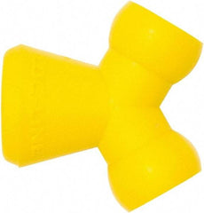 Loc-Line - 1/4" Hose Inside Diam, Coolant Hose Y-Fitting - For Use with Loc-Line Modular Hose System - Exact Tool & Supply