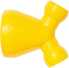 Loc-Line - 1/2" Hose Inside Diam, Coolant Hose Y-Fitting - For Use with Loc-Line Modular Hose System - Exact Tool & Supply
