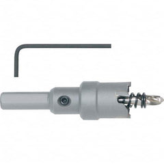 DeWALT Anchors & Fasteners - Hole Saws Saw Diameter (Inch): 1-3/16 Cutting Depth (Inch): 1/2 - Exact Tool & Supply